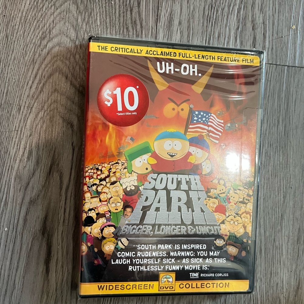 South Park DVD - Bigger, Longer & Uncut